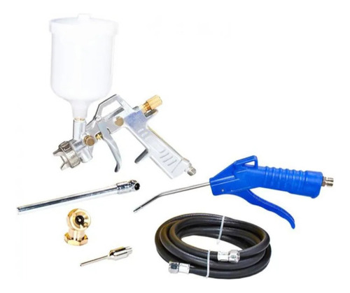 Kit De Acessórios Para Compressor Com 6 Peças