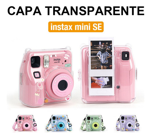 Funda Transparente Instax Mini Se Funda Protectora Cámara 61