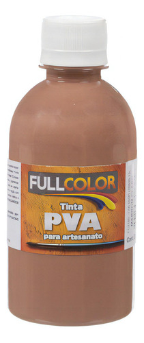 Tinta Qualidade Profissional 250 Ml Pva Cor Marrom-claro