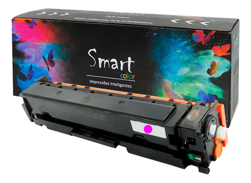 Toner Compatível Com Hp M254dw Laser 202a M281fdw Magenta