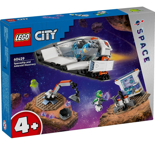 Lego Nave Espacial Y Descubrimiento Del Asteroide City 60429