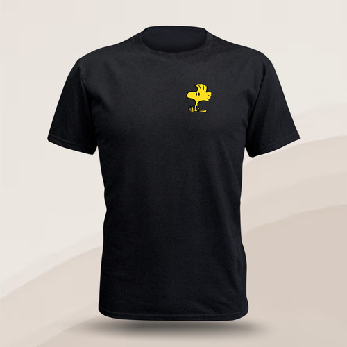Playera Snoopy Peanuts 07 Woodstock Emilio Infantil Unisex