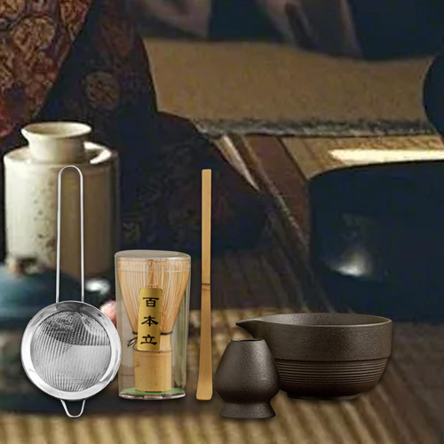Set Juego De Té Japonés Utensilios De De Té De Negro