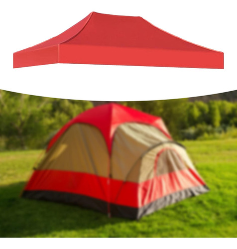 Toldo Cubierta Parasol Refugio Toldo Tienda De Campaña Rojo
