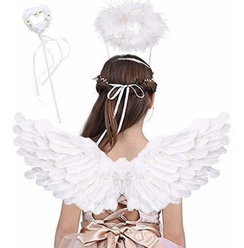 Disfraz Niña - Accesorio Disfrace - Angel Wings For Kids, An