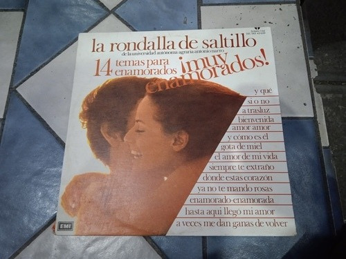 Lp Rondalla De Saltillo 14 Temas Para Enamorados,long Play