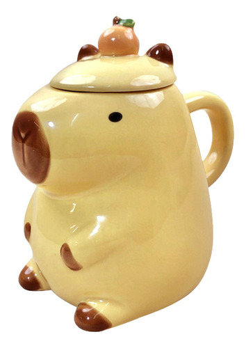 Taza De Leche De Capibara, Animal Lindo, 450ml, Regalo De