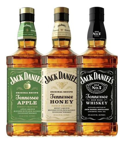 Jack Daniel's Jack Daniels Litro Manzana Litro Duty Free 
