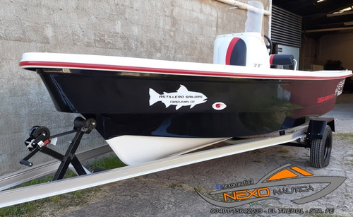 Lancha Tracker Cardumen 520 Consola Central Full - Sailors