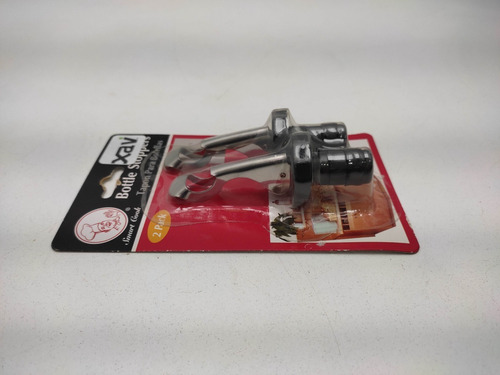 Imagen 5 de 6 de Set 2 Tapones Botellas Vino Negro Smart Cook X. 1617 Xavi