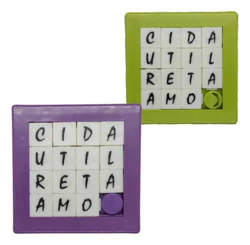 Racha cuca brinquedo jogo quebra cabeça letras infantil - MINI TOYS -  Quebra Cabeça - Magazine Luiza