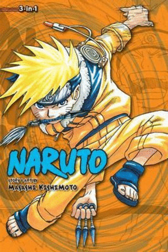 Libro En Inglés Naruto 2. 3-in-1 Edition