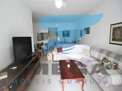 Imagem 3 de 24 de Apartamento A Venda No Guarujá - Pitangueiras - 2 Garagens - Lazer Completo - Ap0539 - 34707460