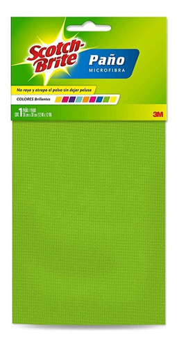 3m Scotch-brite Paño De Microfibra, Atrapa Polvo