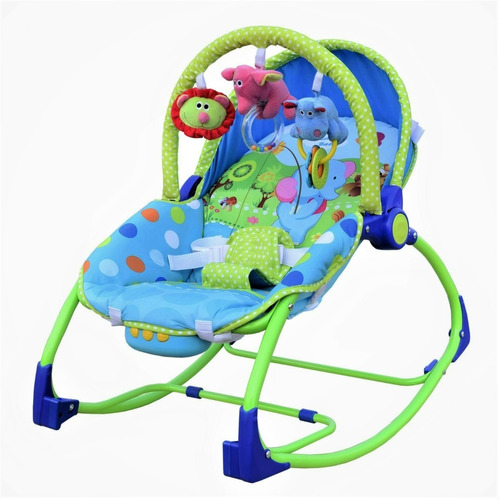 Mecedora Bouncer Leon - Silla 2 En 1 Bebe Bebes