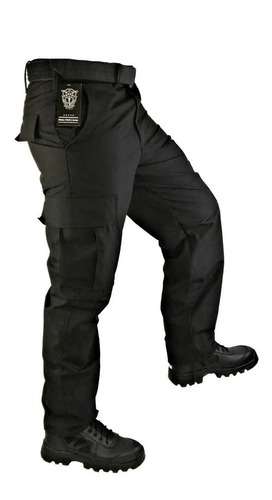Pantalón  Ripstop Comando Seguridad Negro