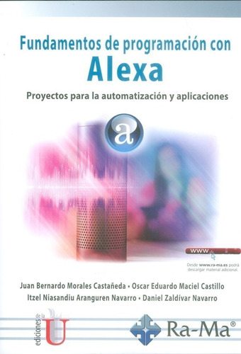 Libro Fundamentos De Programación Con Alexa. Proyectos Par