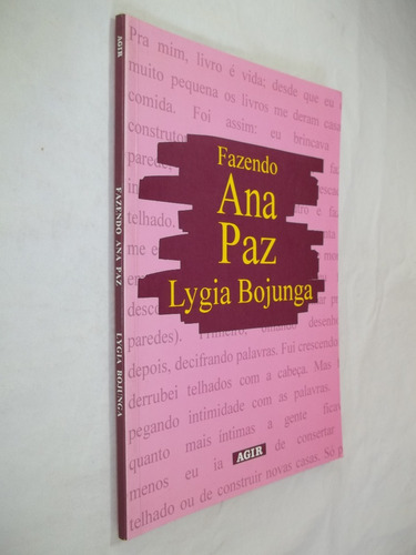 Livro - Fazendo Ana Paz - Lygia Bojunga 