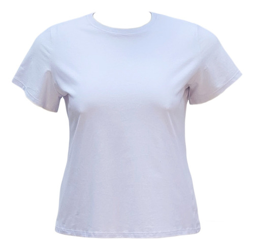 Camiseta Feminina Lisa Plus Size Tamanhos 48 A 60 Ref-98