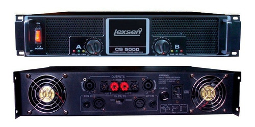 Power Amplificador Cs-5000-lexsen