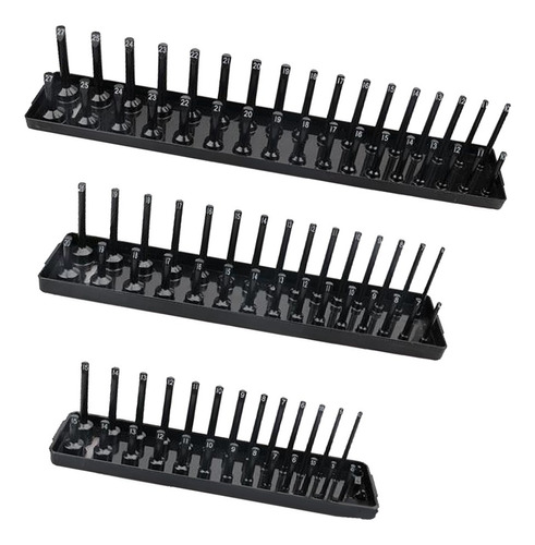 Metric Socket Tray Rack Holder Herramienta De Almacenamiento