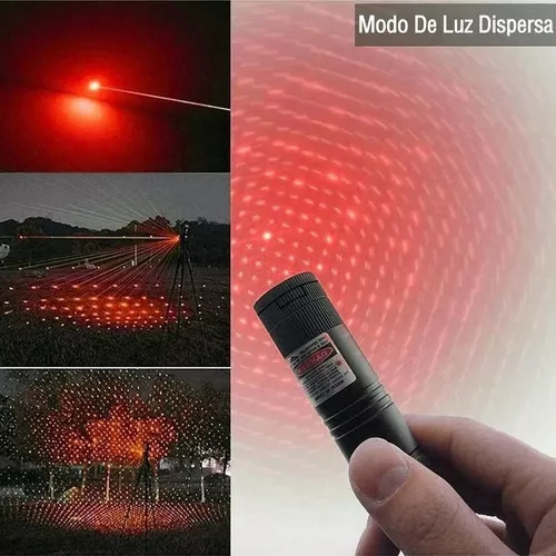 Usb Recargable Láser Puntero 5000mw Linterna Táctica