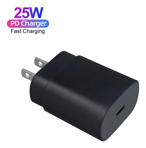 Cargador De Pared 25w Usb Tipo-c A Tipo-c Carga Rápida Jwk