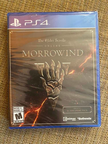 The Elder Scrolls Online Morrowind Para Ps4 - Con Celofán