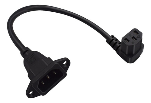 2 C14 A C13 Cable Alimentación Cable 30 Centimetros