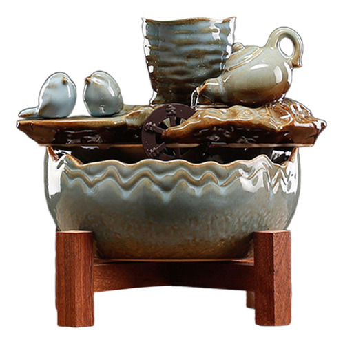 Fuente De Mesa Con Adorno De Agua Circulante, Fuente