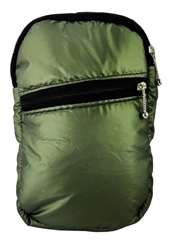 Imagen 1 de 8 de Cartera Porta Celular Bandolera Mini Bag Puffer Regulable