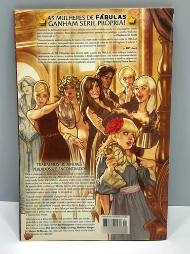 Hq As Mais Belas Fábulas Bill Willingham Panini (Usado)