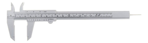 Calibre Vernier Marathon Plástico 0-15 Cm Gris Unidad Indivi