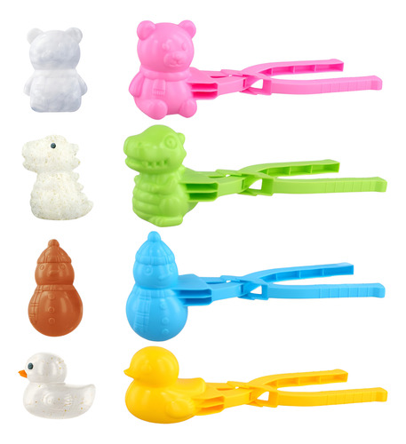 Kit 4 Molde Arroz Japones Onigiri Infantil Comida Bichinhos Aleatórias