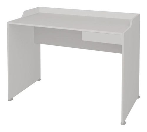 Mesa Para Escritório Escrivaninha Home Office Slim Branco