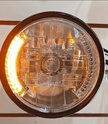 Farol Delantero C/señalero Led Incluido, Universal Moto