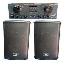 Comprar Amplificador De Sonido Y Cabinas 8 Pulgadas American Sound