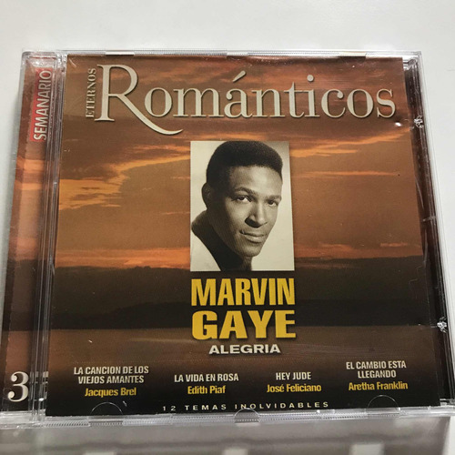 Varios - Semanario Eternos Romanticos Cd 35 Marvin Gaye