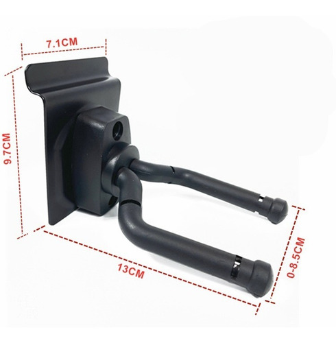 Imagen 3 de 3 de Soporte De Guitarra/ Bajo Creep Ys-401 Para Panel Ranulado