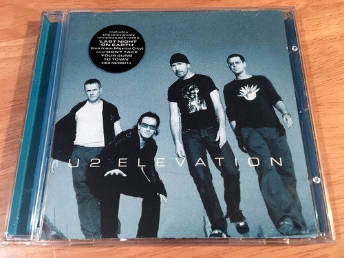 U2 Elevation Cd Single 3 Tracks United Kingdom 2001