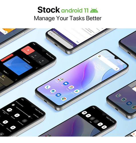 Umidigi Umidigi A11s Teléfono Inteligente 6.53 Pantalla De Vista Completa Fhd 150mah Battery Android 11 Smartphone
