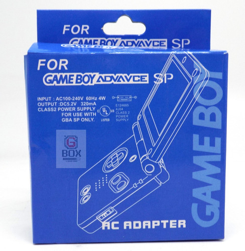 Cargador O Adaptador De Corriente Game Boy Sp Nuev