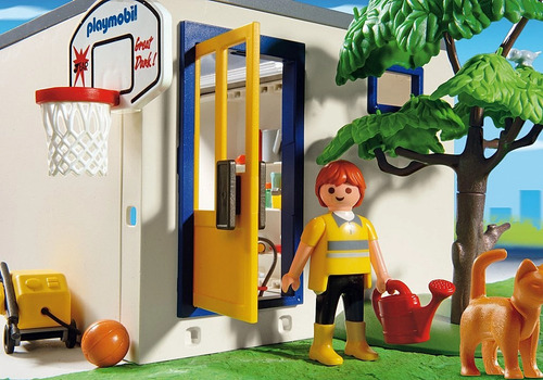 Playmobil Garaje Cochera Casa Moderna Cocina Salon Baño Auto Cantidad De Piezas 93 Versión Del Personaje Garage Cochera