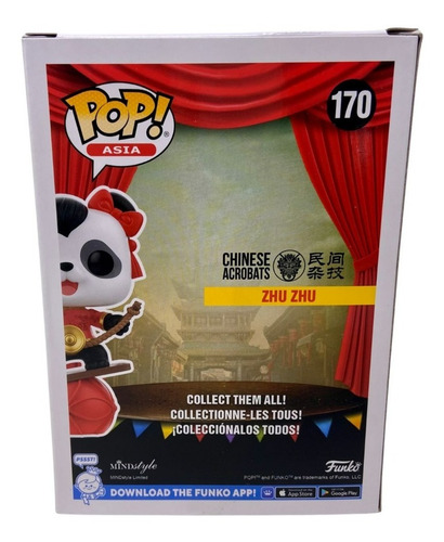 Oso Zhuzhu Panda Funko Pop Asia #170 Sdcc22