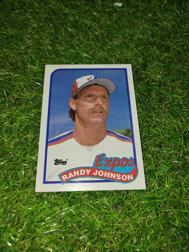 Cv Randy Johnson Rookie Card Topps Rc 1989