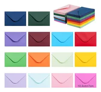 Comprar 140 Pcs Sobres Pequeños De Invitación Varios Colores 10x7cm