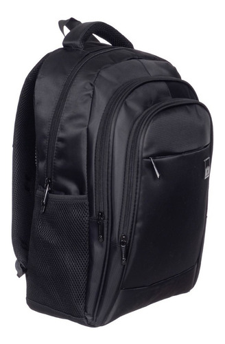Imagen 6 de 9 de Mochila Porta Notebook Urbana Oficina Amplia Reforzada