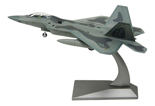 Modelo De Exhibición Militar De F22 A Escala 1/100, Regalo