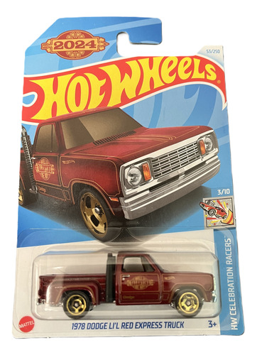 Hot Wheels '78 Dodge Li'l Red Express Pickup (2024)