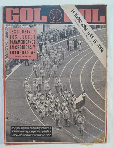 Revista Gol Y Gol N° 56 Futbol Chile Eladio Rojas River 1963 (Usado)
